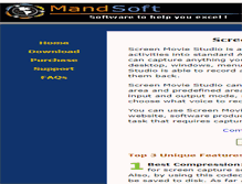 Tablet Screenshot of mandsoft.com